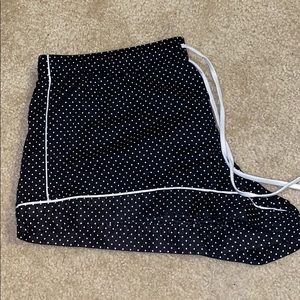 Victoria secret pajama shorts.